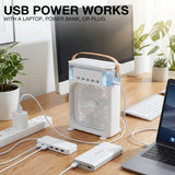 Portable Mini Air Cooler (Multicolor)