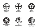 Full Face Protection Mask (Black - Free Size) + Free Gift