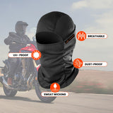 Full Face Protection Mask (Black - Free Size) + Free Gift