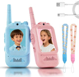 Kids Video Walkie Talkie Set (2-Pack) – Intercom with Camera & Screen