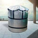 3-Layer Insulated Heavy Duty Water Tank Cover (1000 Litre) – 6 mm Korean Insulated Sheet, UV & Weather Protection, Heat Resistant for Overhead Water Tanks