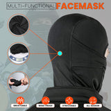 Full Face Protection Mask (Black - Free Size) + Free Gift
