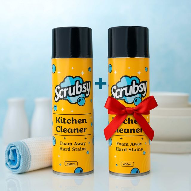 India’s #1 Foam-Based Complete Kitchen Cleaner & Disinfectant (Pack of 2)