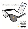 AI Interpretation Smart Glasses   Language Translation, Photochromic Lenses, AI Chat & Hands-Free Audio